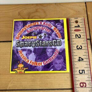 Joepie Presents SpacyStars Promo CD Britney Spears N Sync Aaron Carter 2000 Y2K